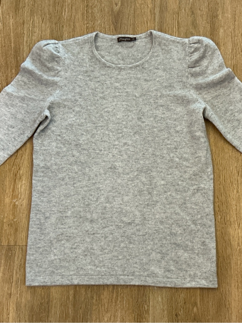super cute gray, Heather 100% cashmere  from J McLaughlin size extra small